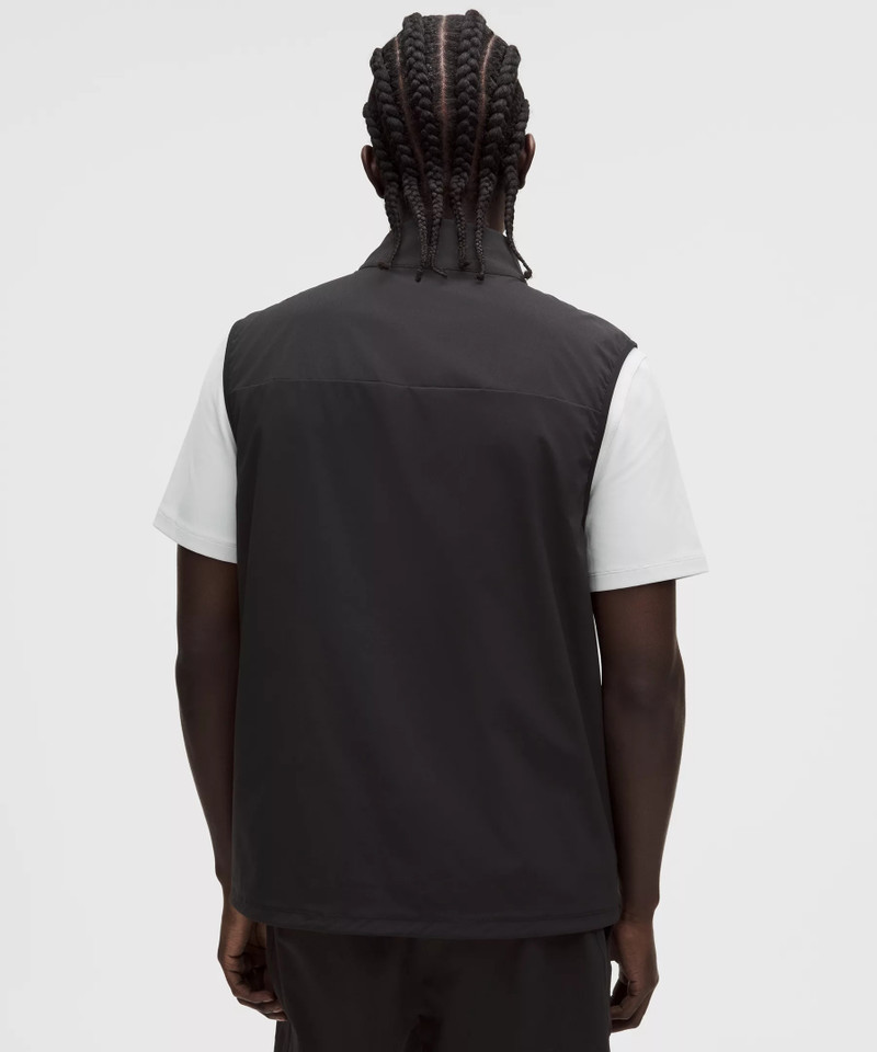 Windproof Full-Zip Golf Vest 3