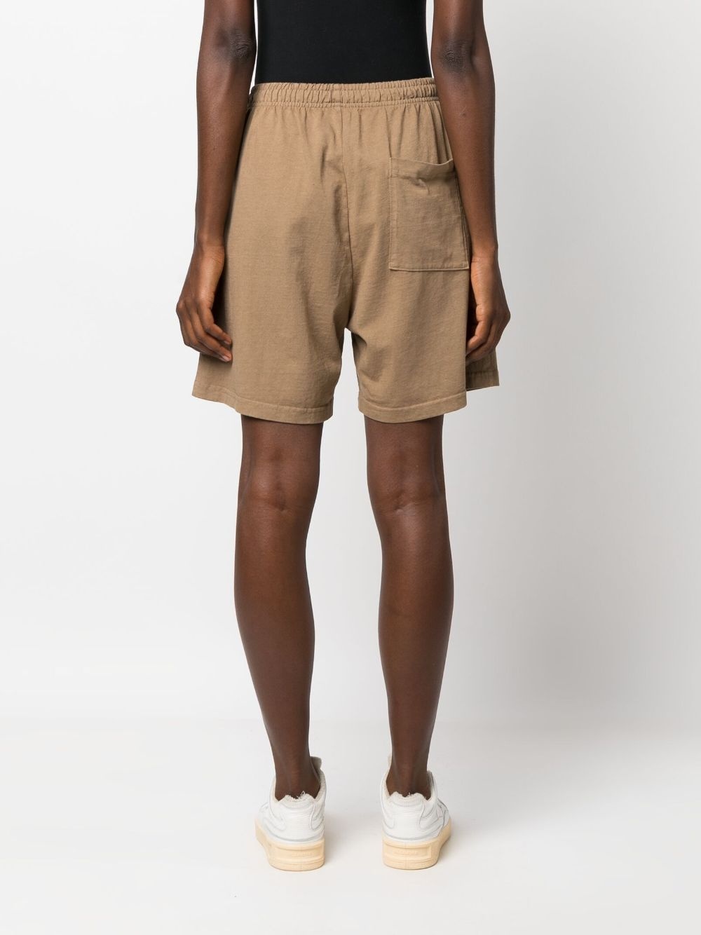 logo-print track shorts - 4