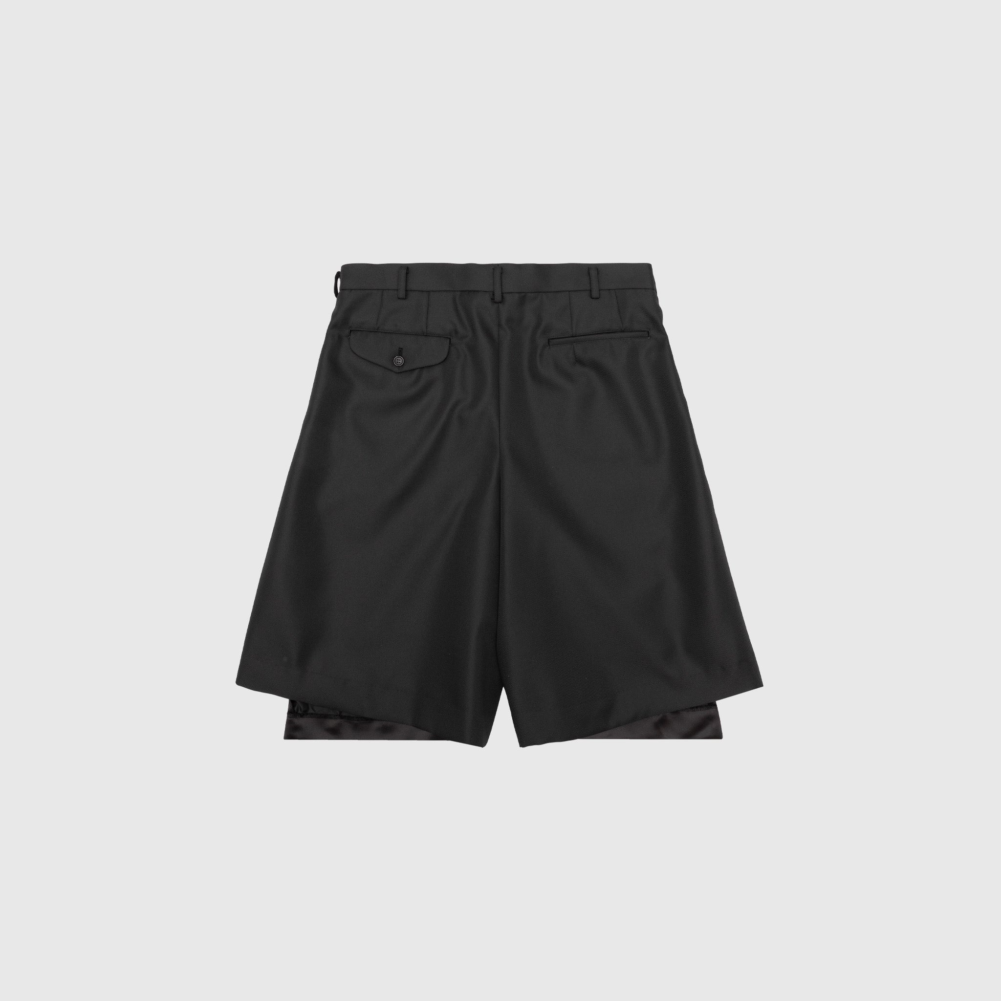 SPLICED SATIN SHORTS - 5