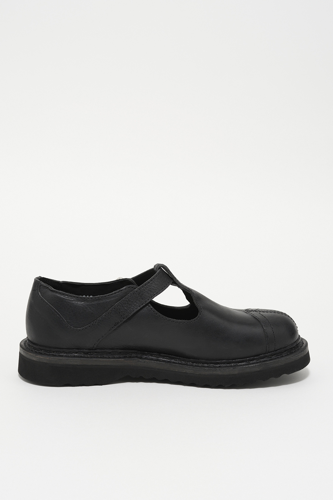 Camden Shoe Car Tire Black Leather - 4