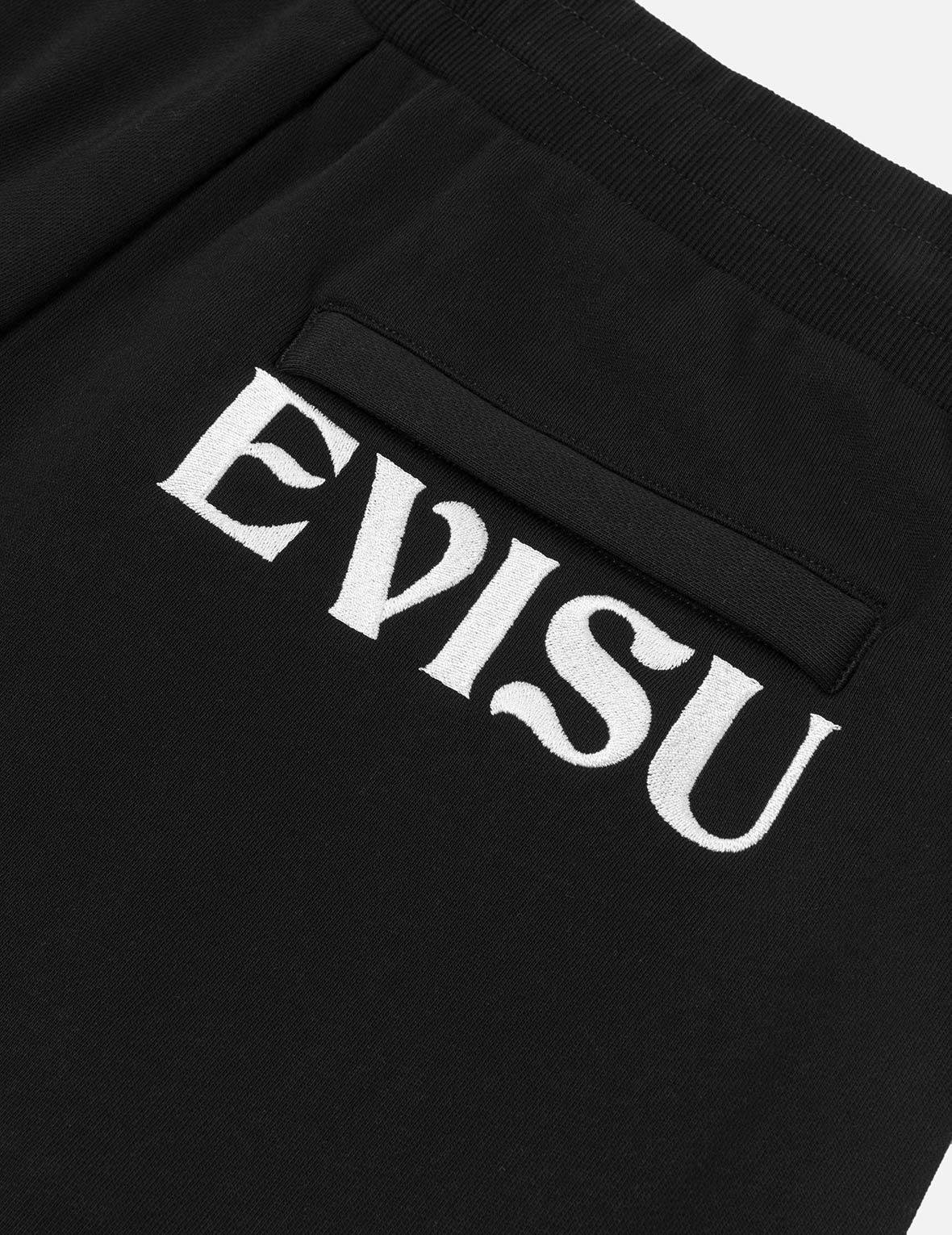 Kamon and Seagull Embroidery Fashion Fit Sweatshorts - 6