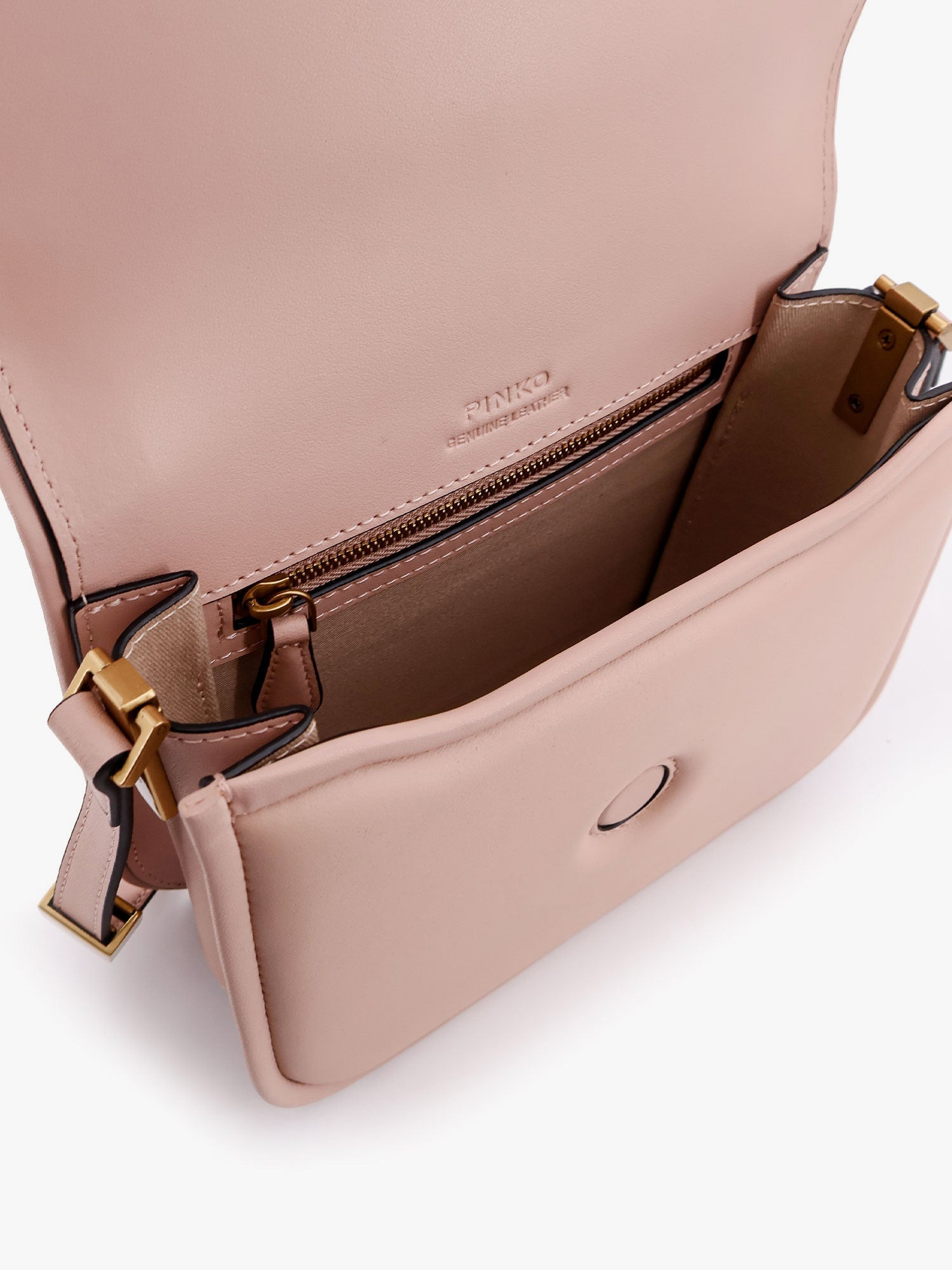 Pinko Love Box Leather Crossbody Bag - 4