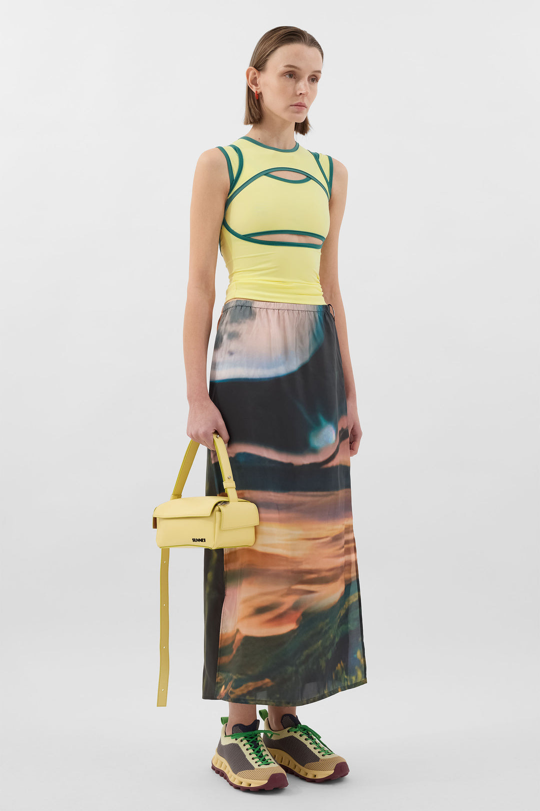 SUPER STRETCH COMBINED TOP / yellow - 4