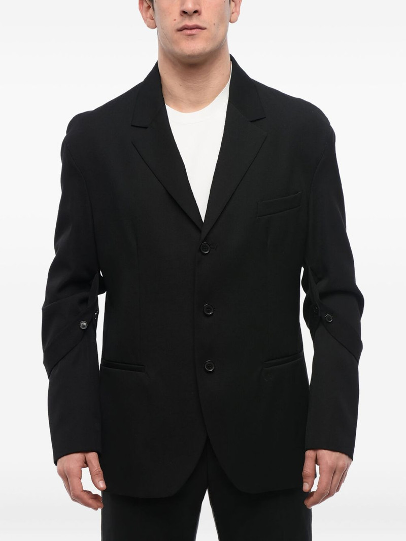 OW EMB DRYWO ARMBAND SLIM JKT 블랙 BLAC 1