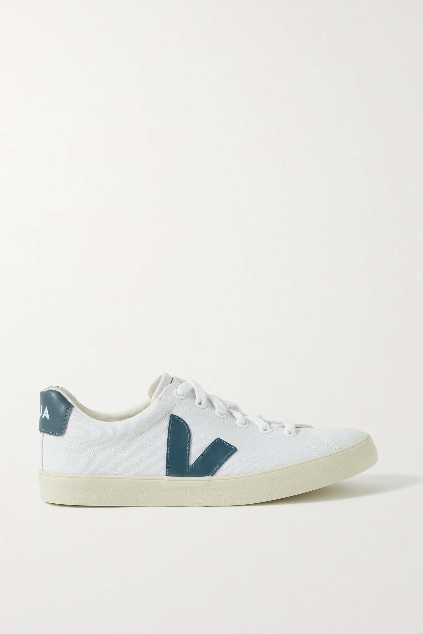 Esplar rubber-trimmed canvas sneakers - 1