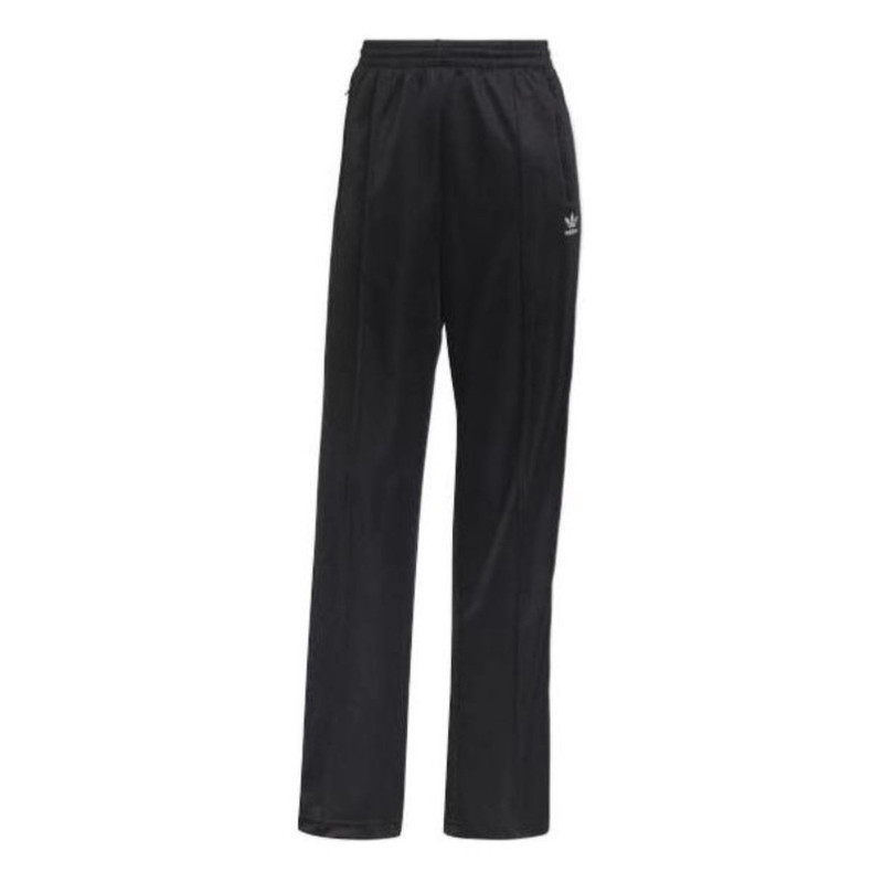 (WMNS) adidas Adicolor Classics High-Shine Straight-Leg Track Pants 'Black White' HF7528 1