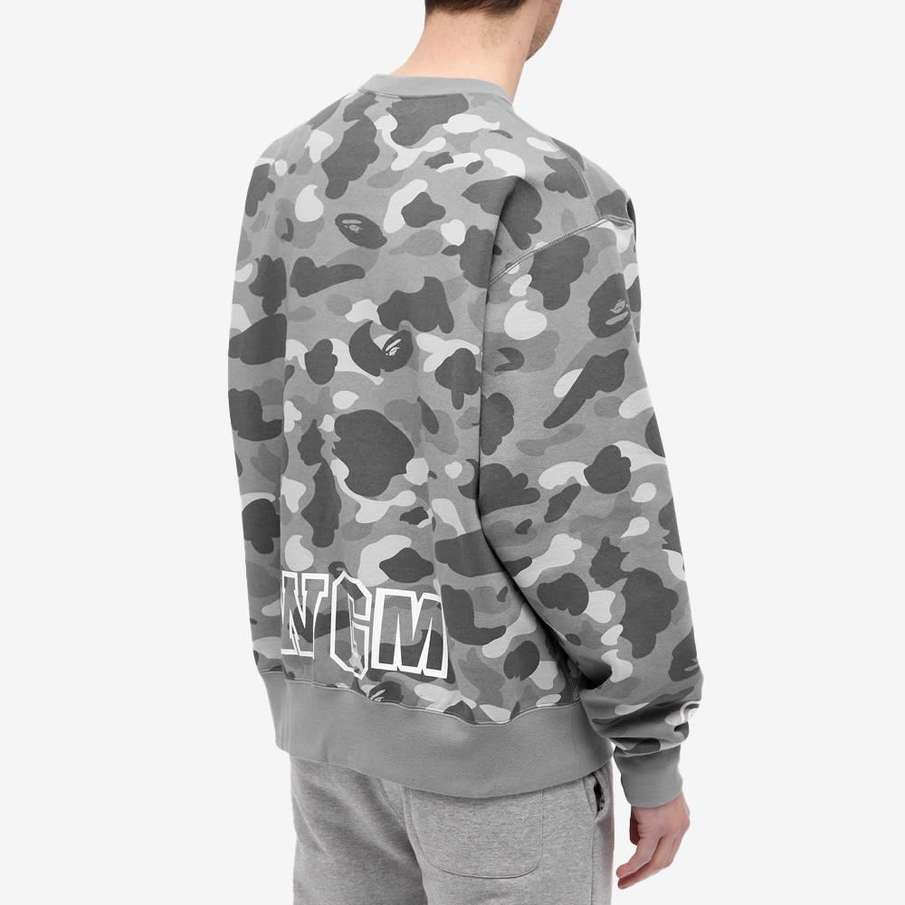 A Bathing Ape Color Camo Shark Relaxed Crew Sweat - 6