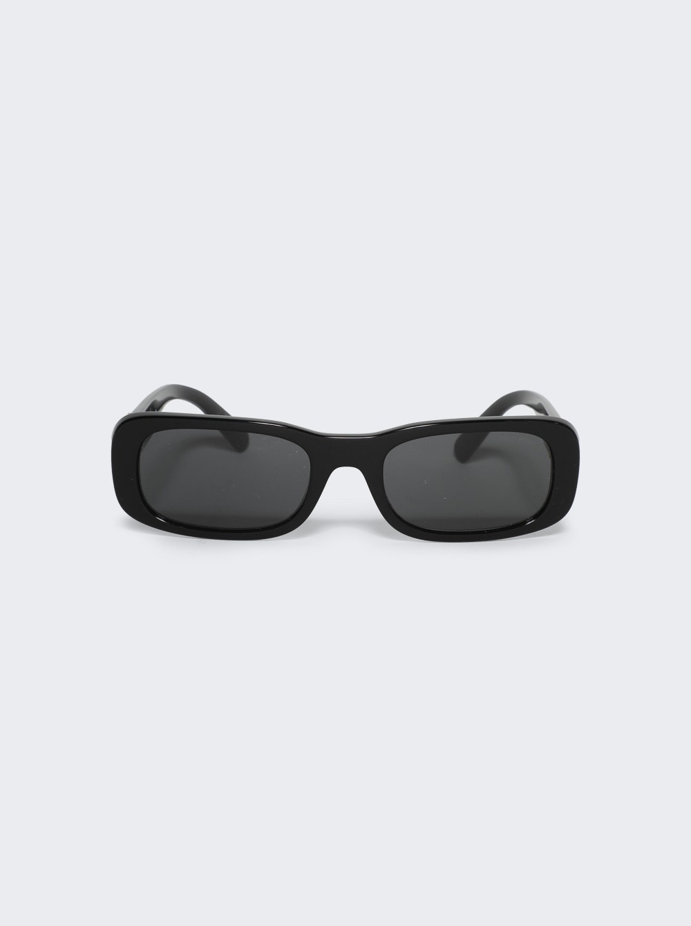 Miu Miu Glimpse Sunglasses Black | thewebster | REVERSIBLE