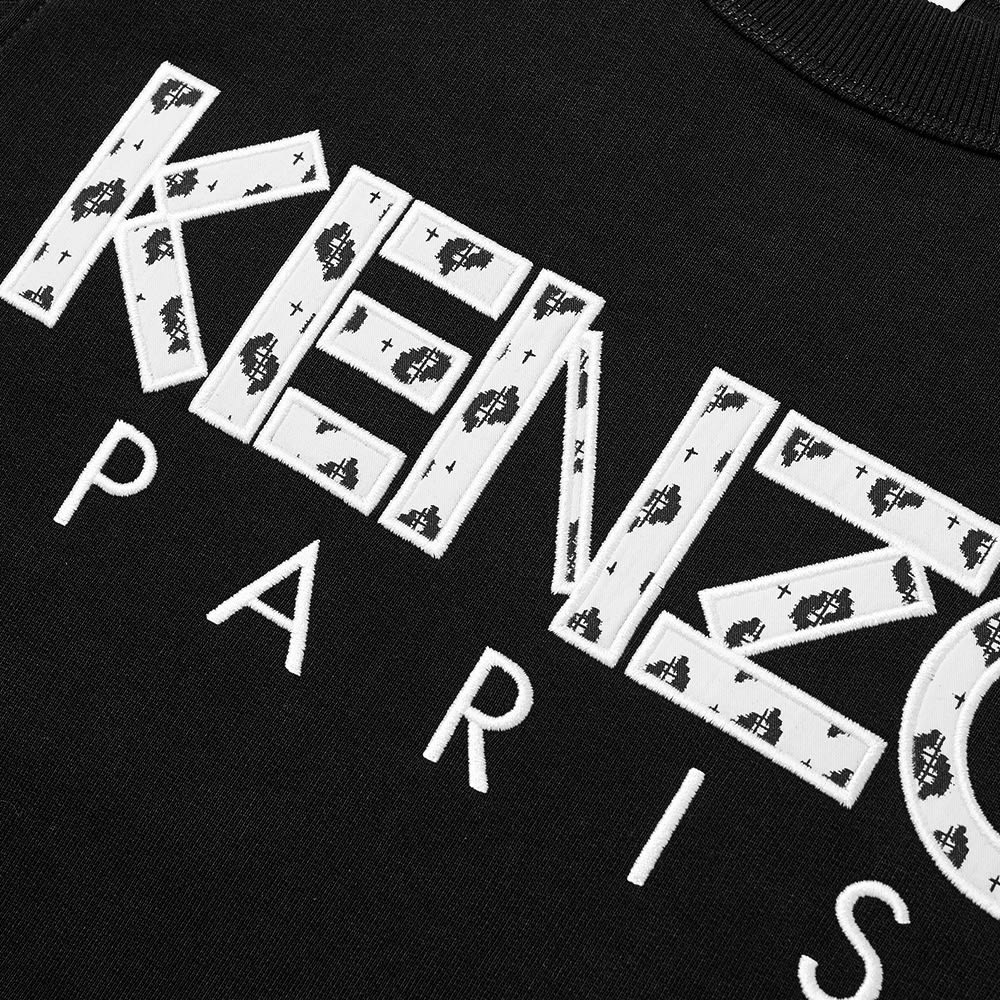 Kenzo Embroidered Paris Logo Sweat - 3