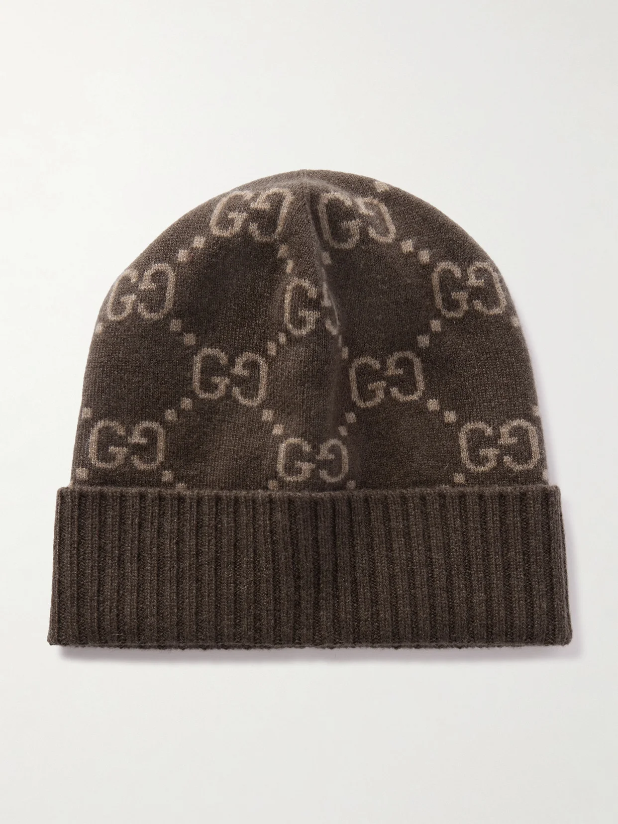 Cashmere-jacquard Beanie - 1