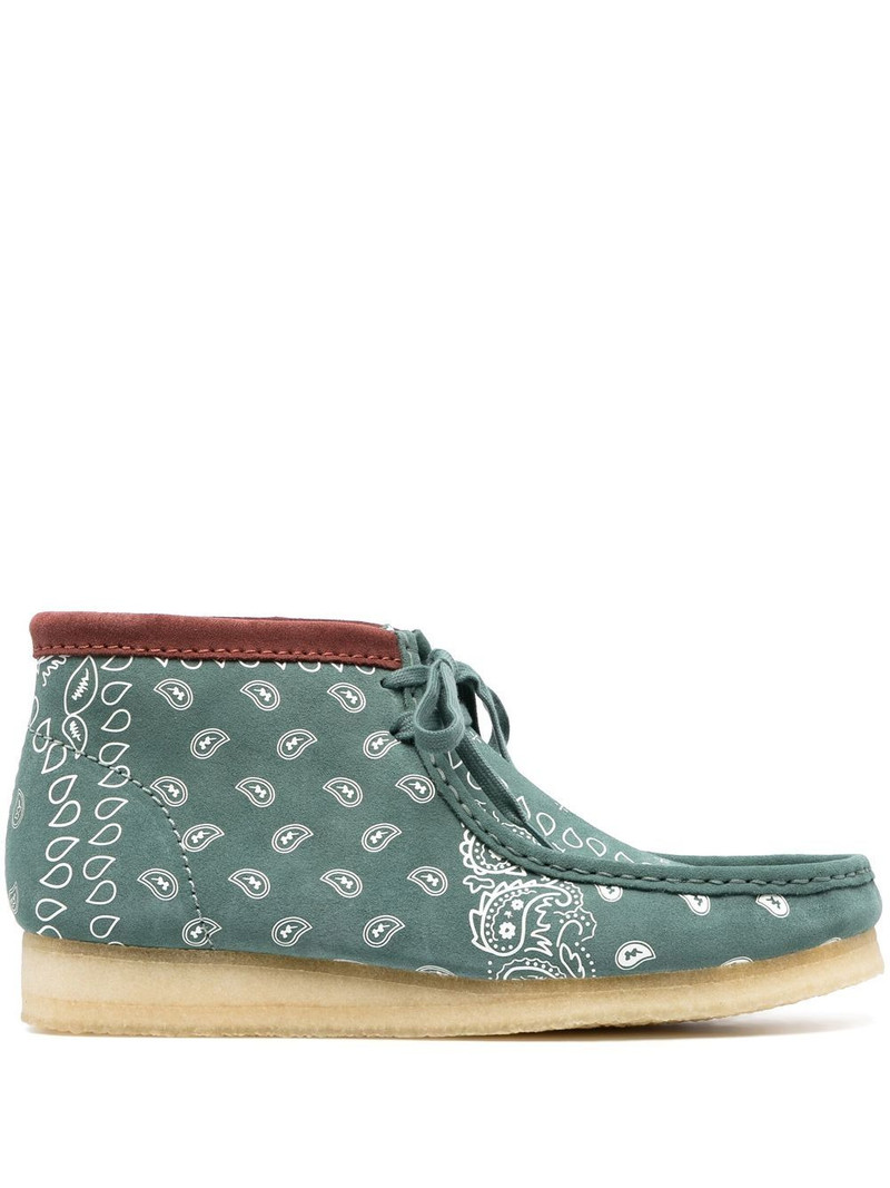 Wallabee lace-up boots 1