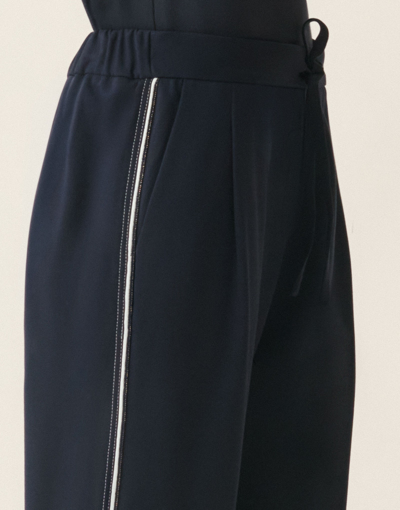 Spello jogging trousers in Milano stitch jersey 5