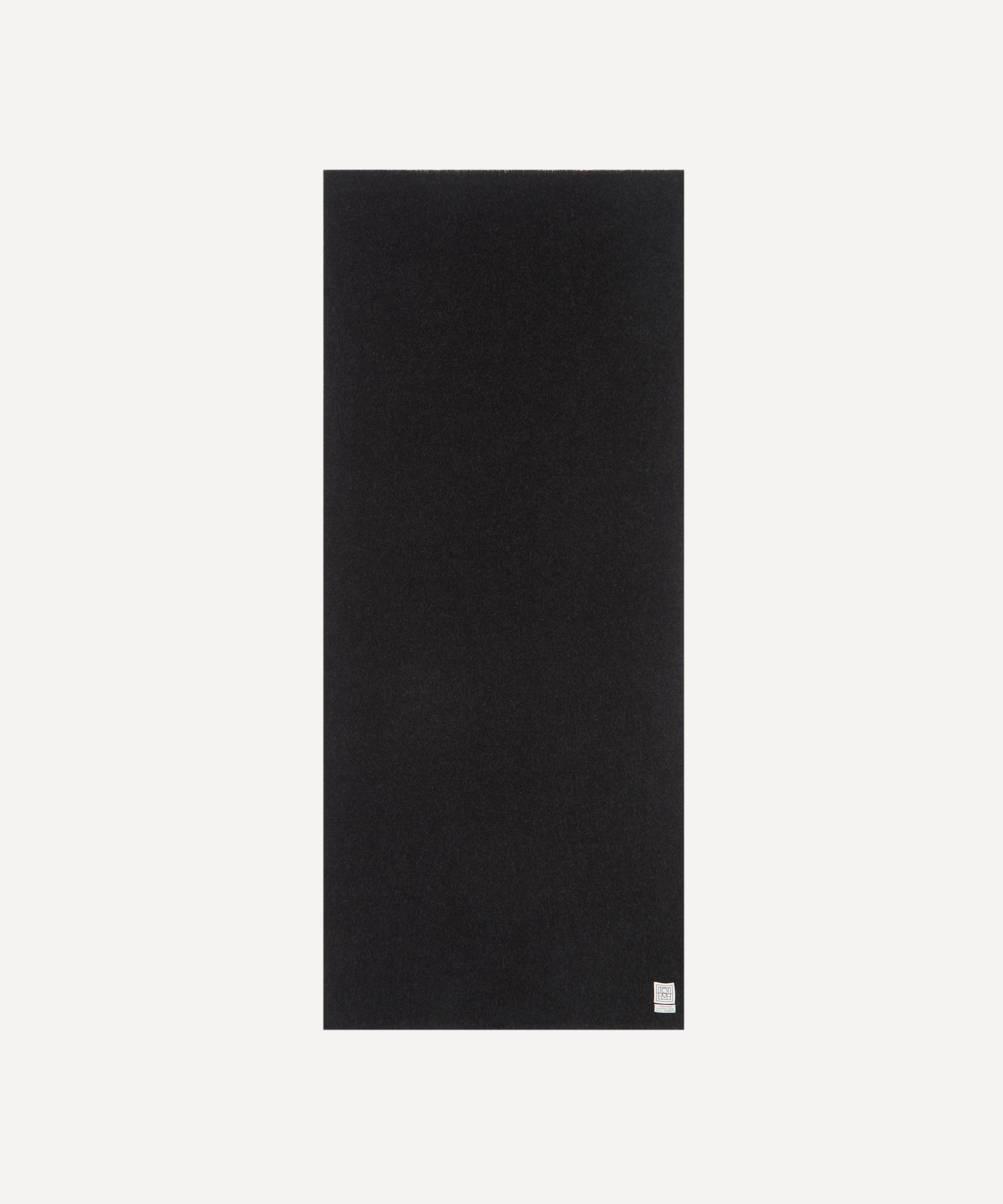 Wide Classic Wool Scarf - 2
