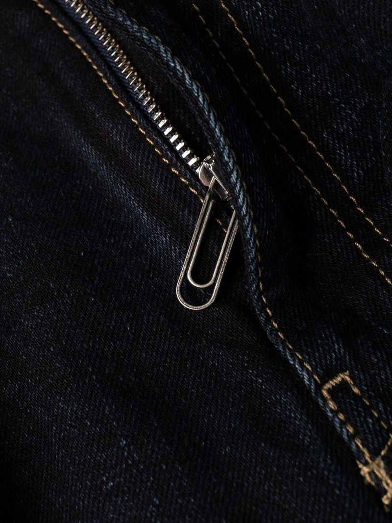 slim-fit logo-print denim jeans 6