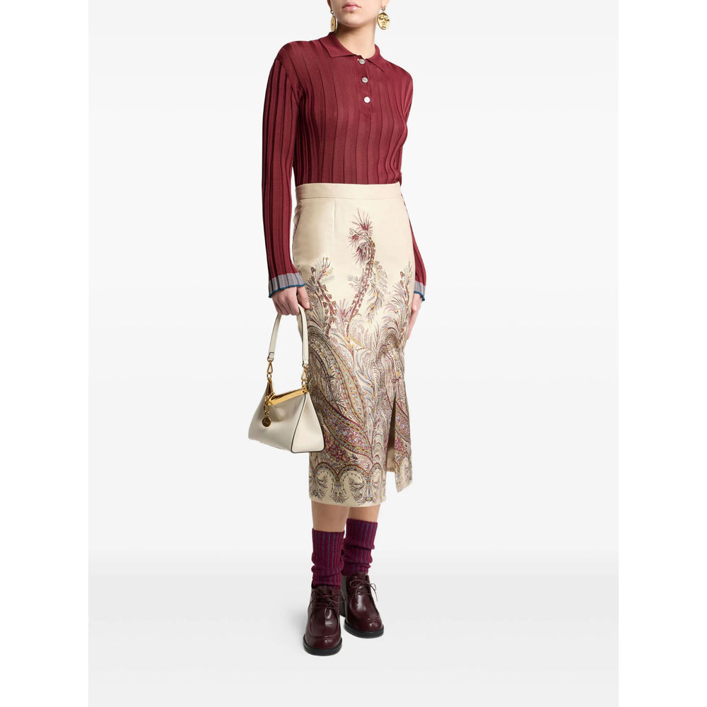 Etro Neutrals Skirts - A-Line Skirts Women - 2
