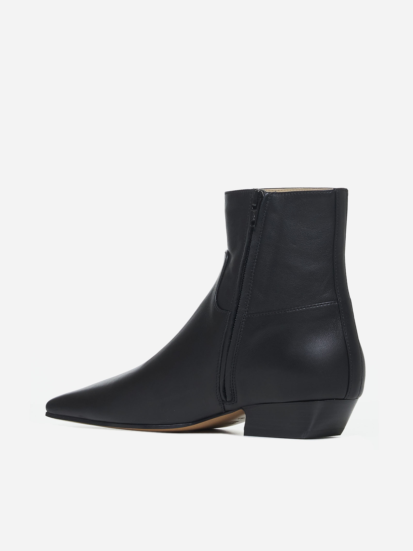 Marfa leather ankle boots - 3