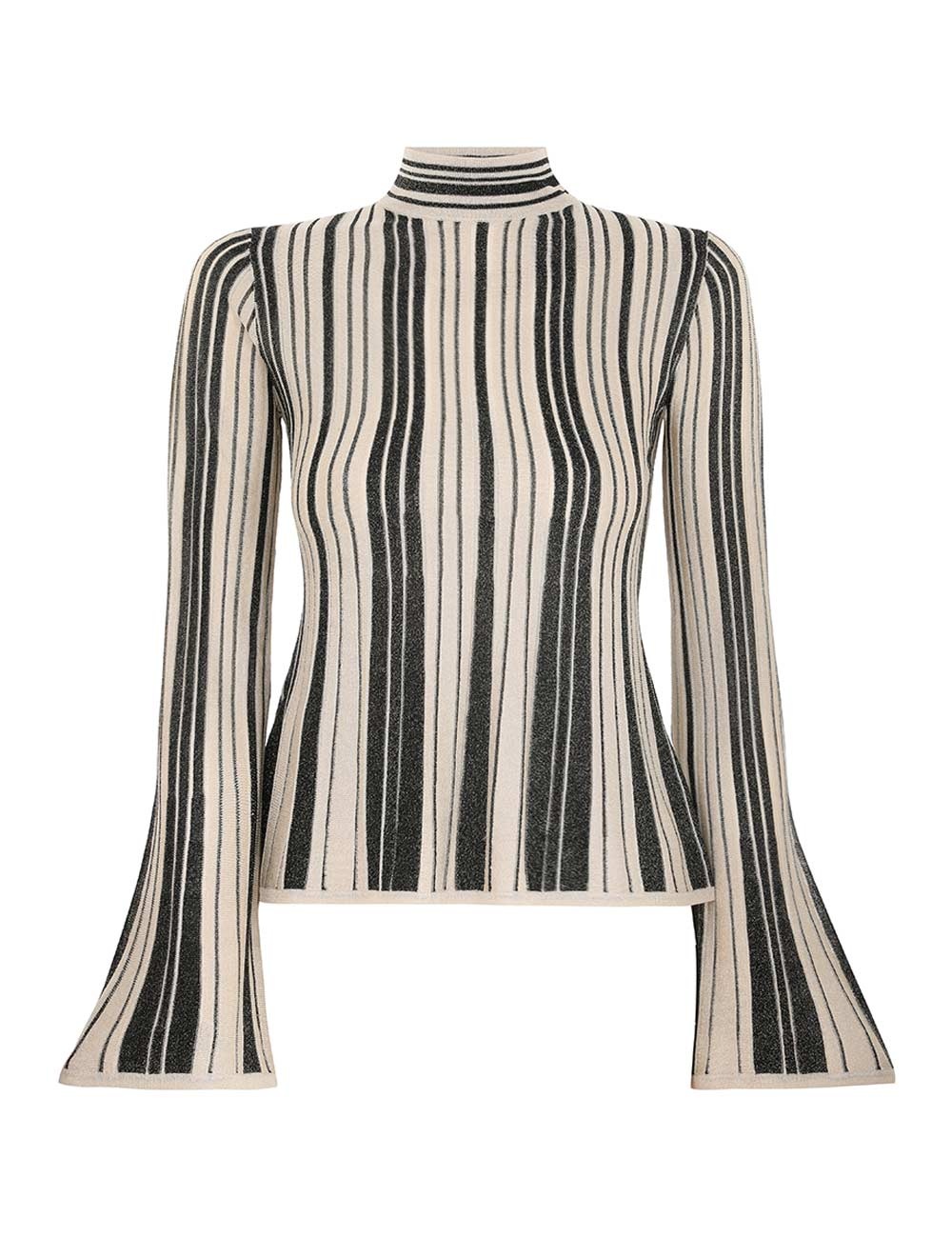 【お1人様1点限り】 Zimmermann ILLUSTRATION REVERSIBLE | TOP KNIT METALLIC トップス