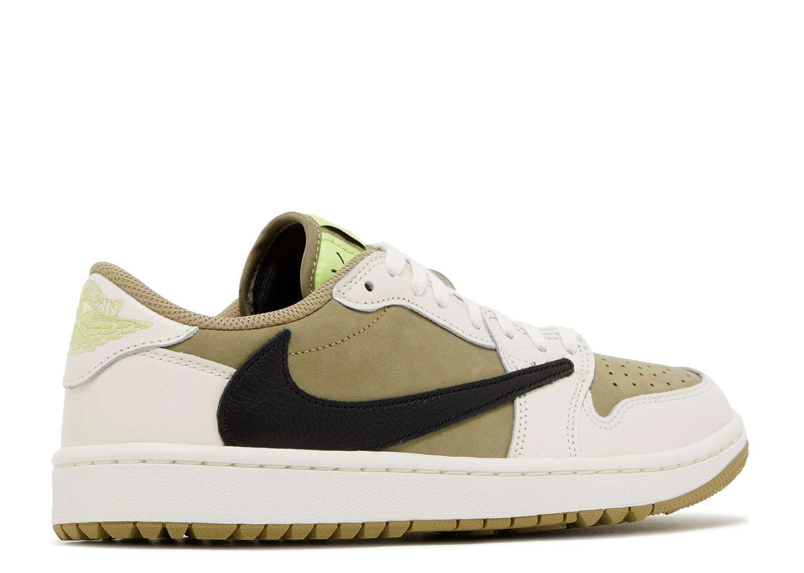 TRAVIS SCOTT X JORDAN 1 LOW GOLF 'NEUTRAL OLIVE' - 3
