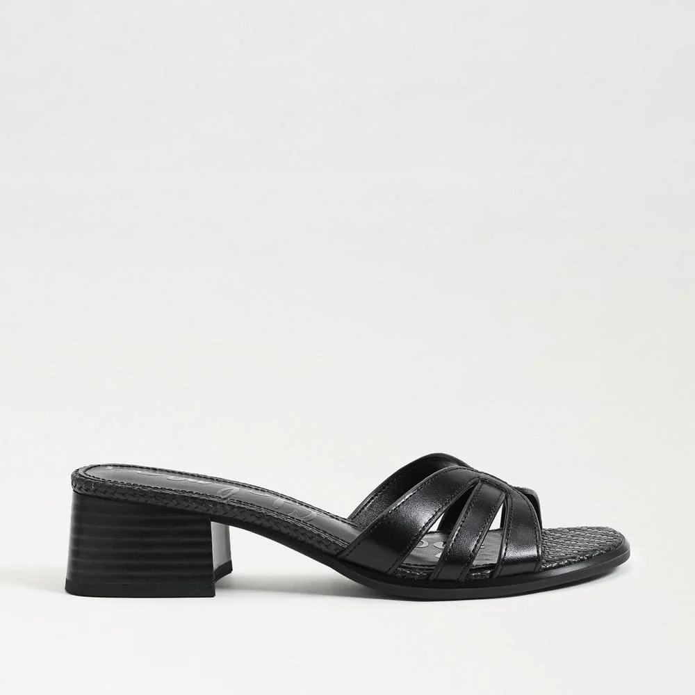 Farrin Block Heel Slide Sandal - 1