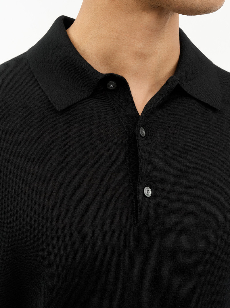 Eross Merino Wool Polo Shirt 4