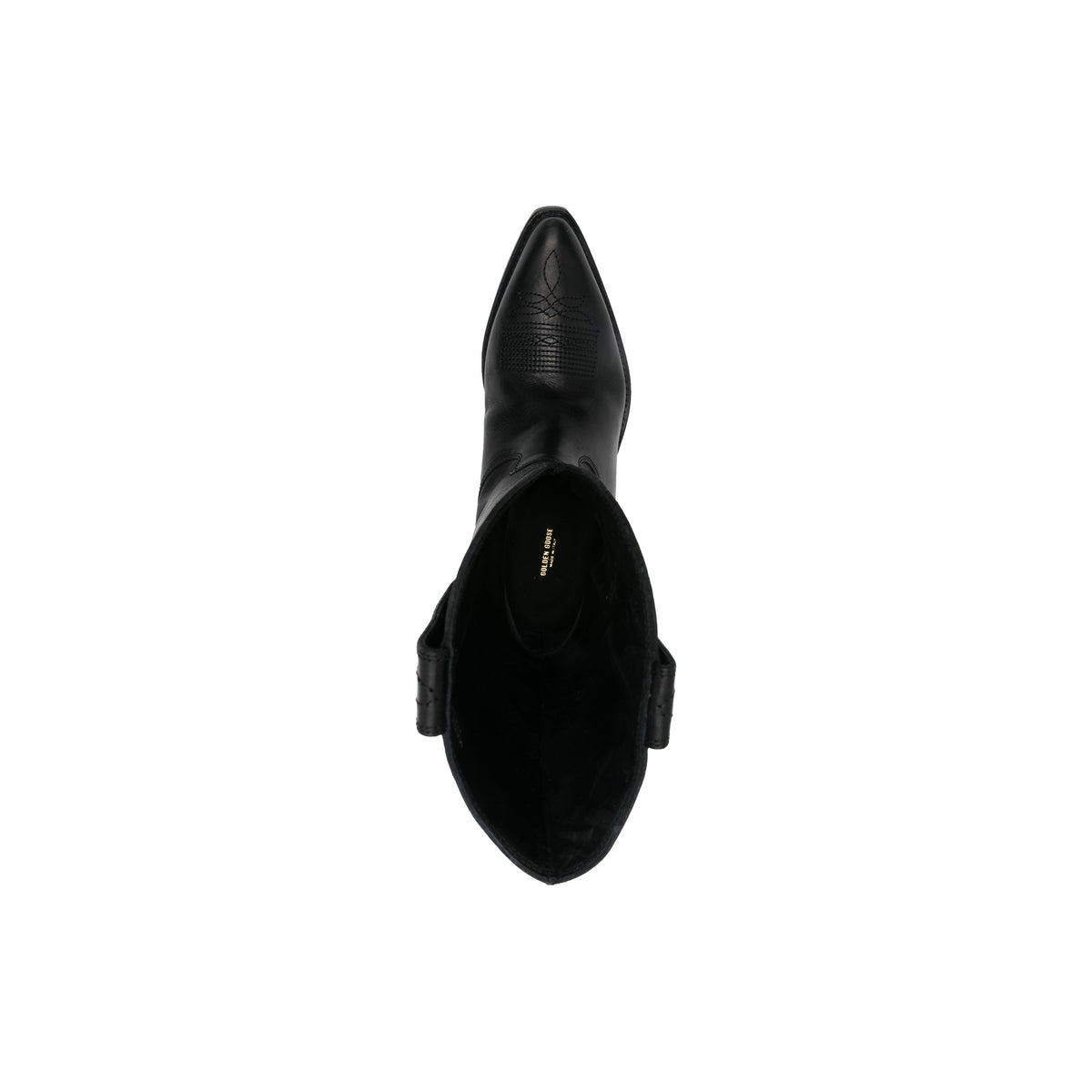 WOMEN'S LOW WISH STAR EMBROIDERED BOOTS (BLACK) - 2