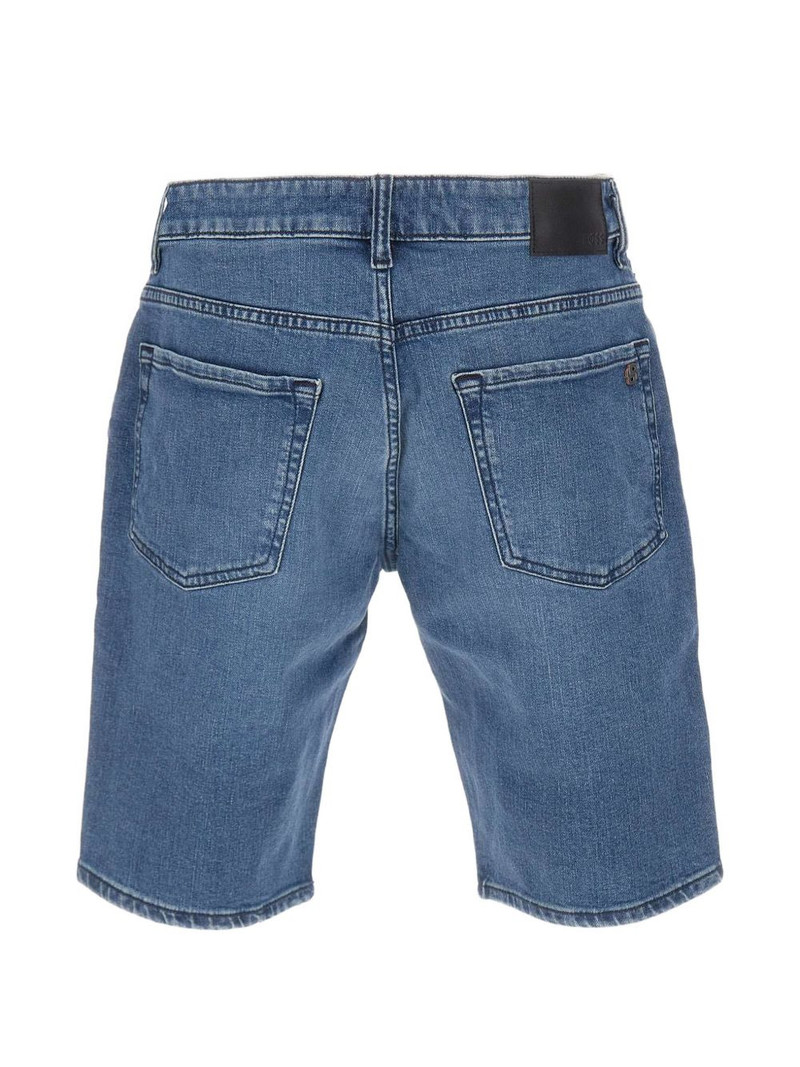 BOSS Maine stretch-denim shorts outlook