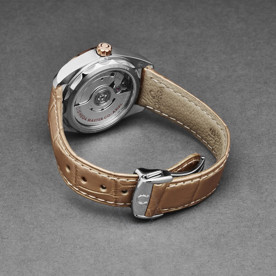 Omega Seamaster Aqua Terra Automatic Chronometer Diamond Ladies Watch 220.28.34.20.59.001 - 3