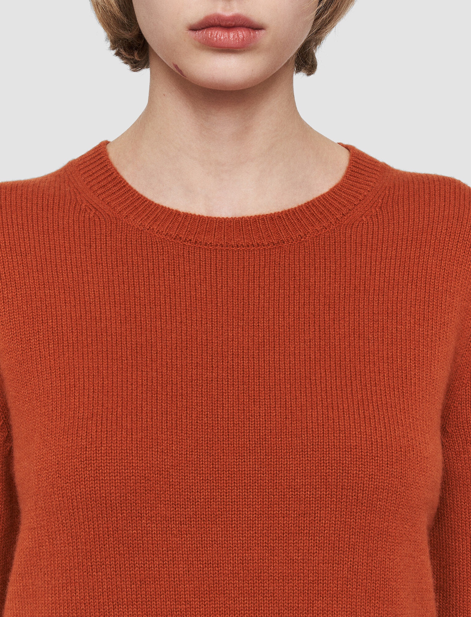 Pure Cashmere Round Neck Jumper - 5