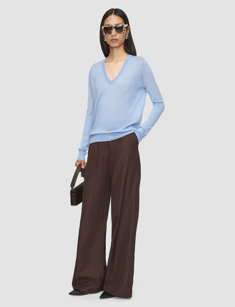 JOSEPH Cashair V Neck Jumper outlook