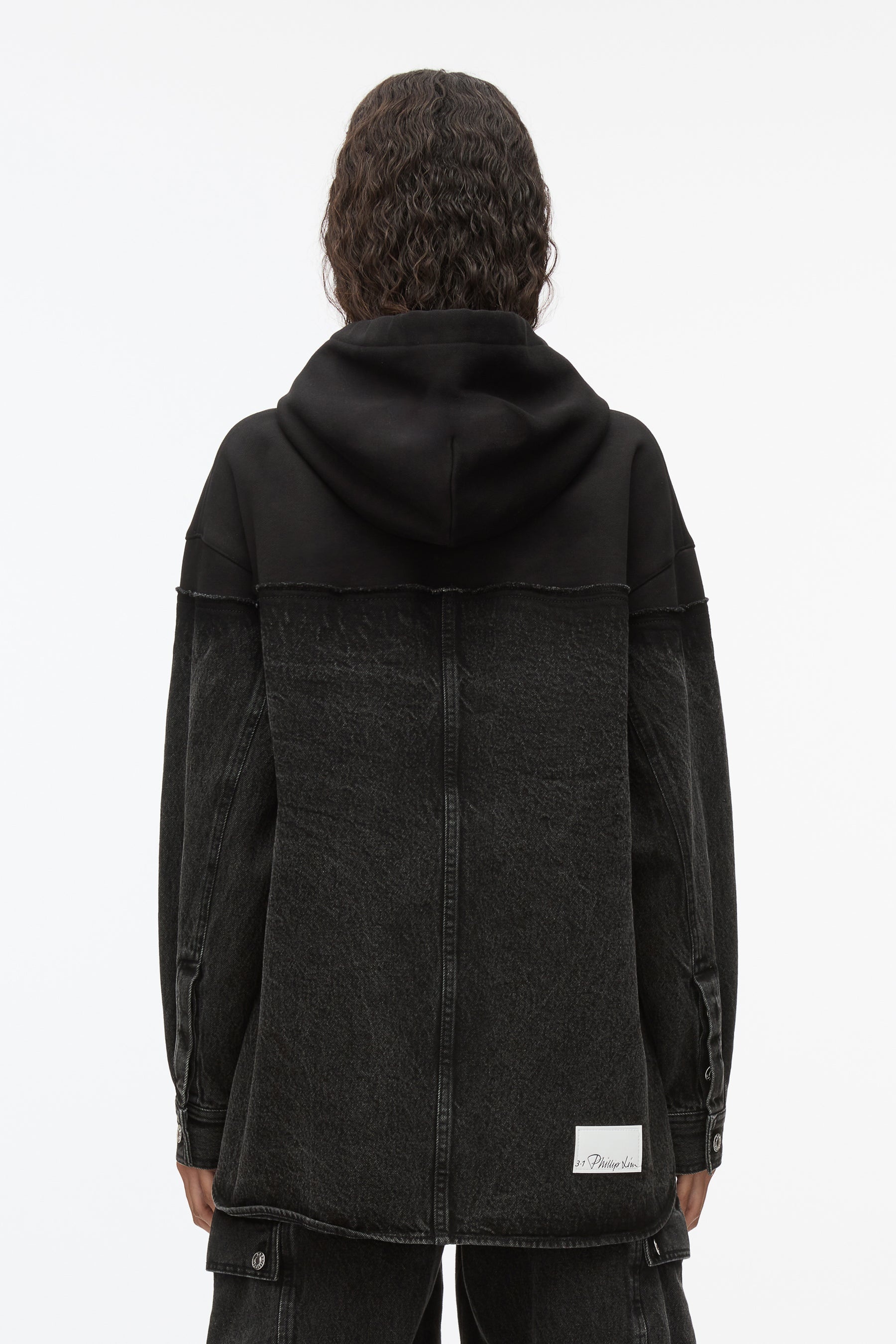 Hybrid Denim Hoodie - 6