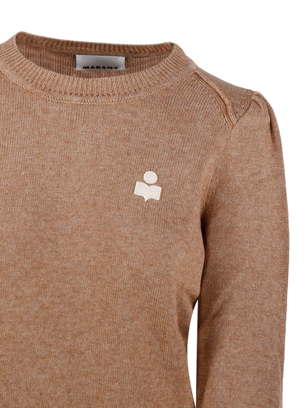 crew-neck logo sweater - 3