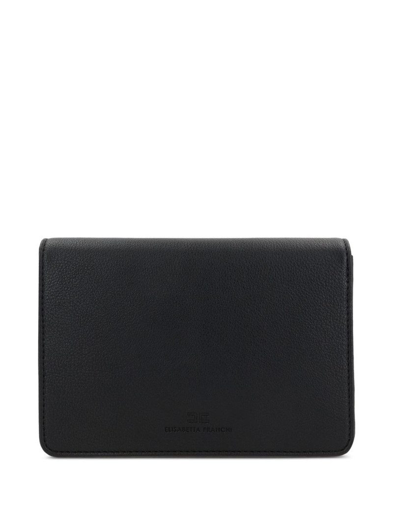 ELISABETTA FRANCHI groumette-chain shoulder bag outlook