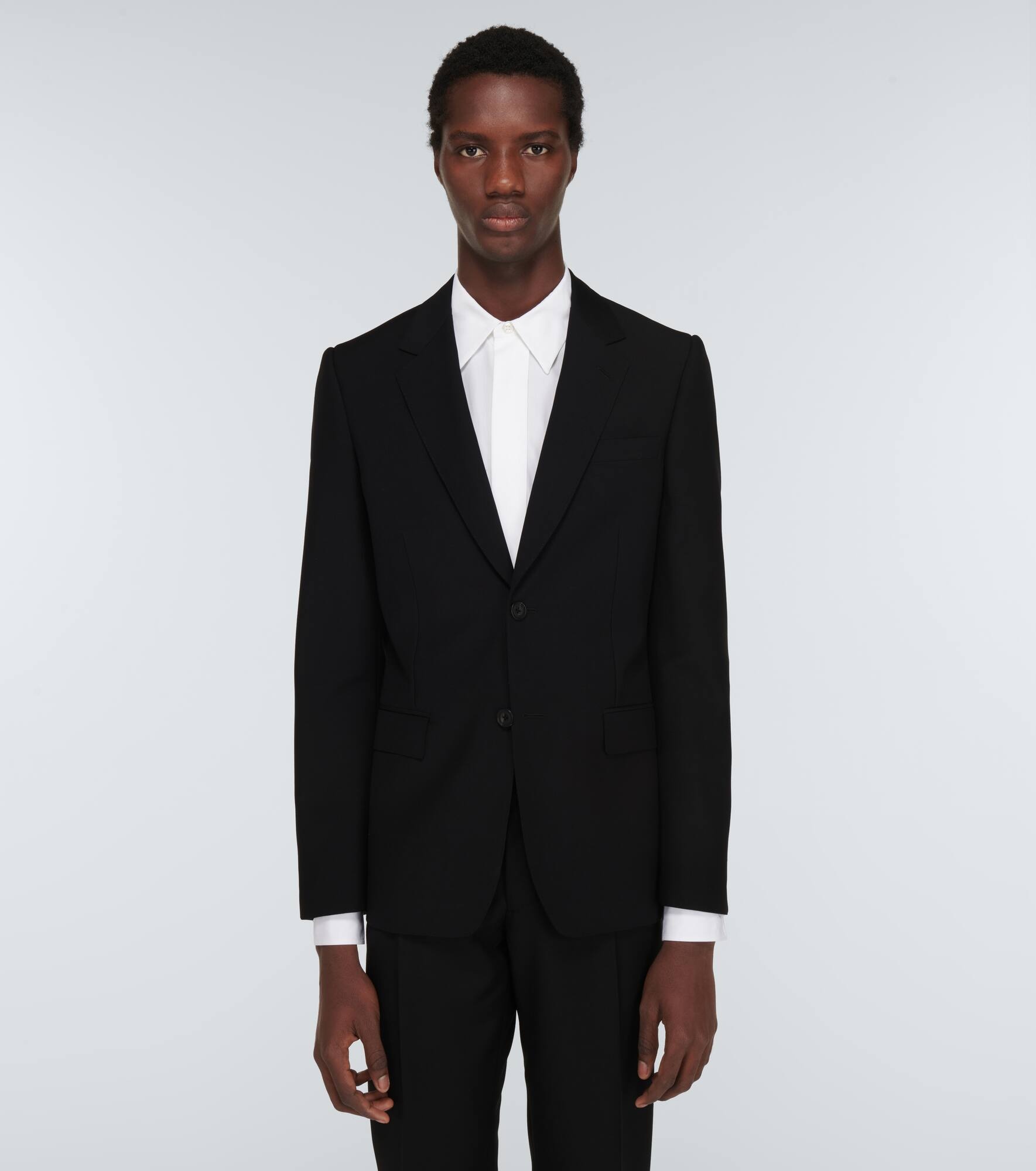 Wool and mohair blazer - 3