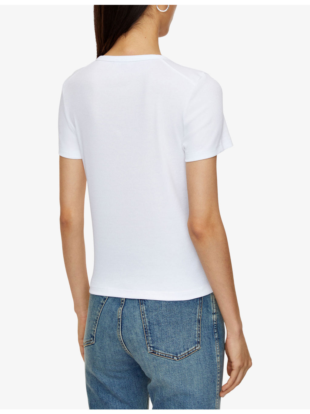 The Jersey Rib Round-Neck Stretch-Cotton T-Shirt - 4