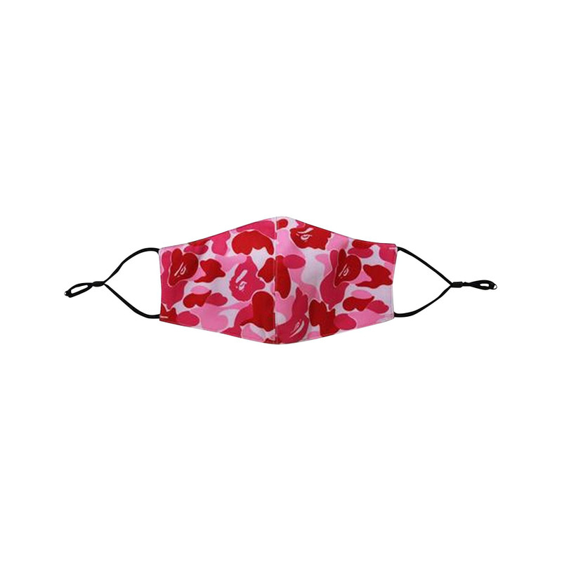 BAPE ABC Camo Mask 'Pink' - 1