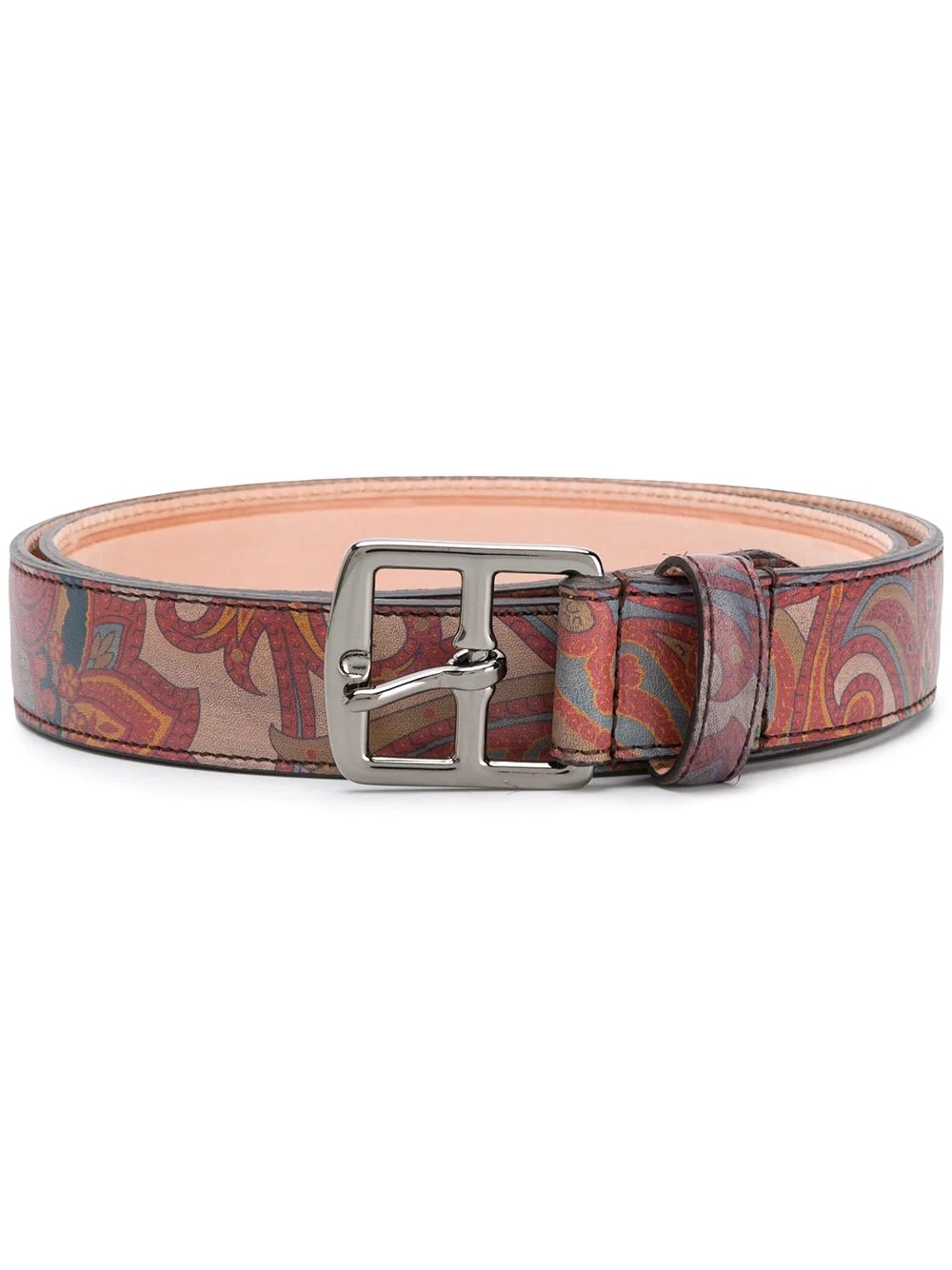 paisley-print belt - 1