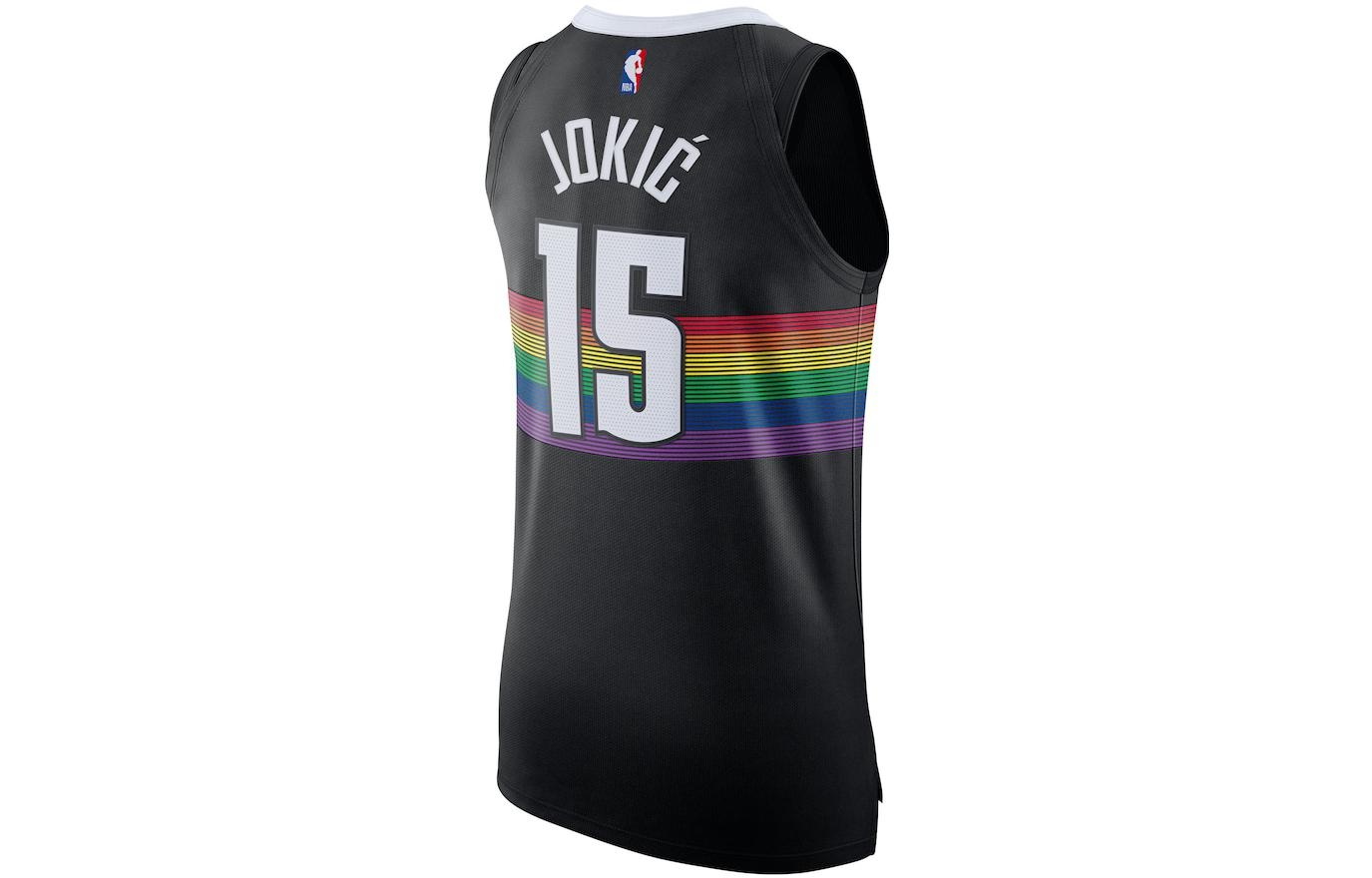 Nike Nike x NBA Denver Nuggets 2019-20 Jerseys 'Nikola Joki 15