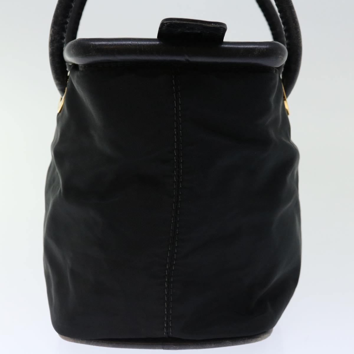 CELINE Hand Bag Nylon Black - 4