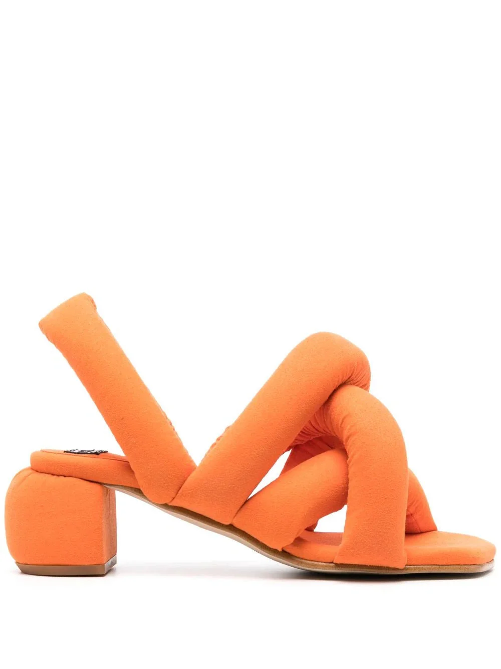 SAUSAGE HEEL - FLAME ORANGE - 1