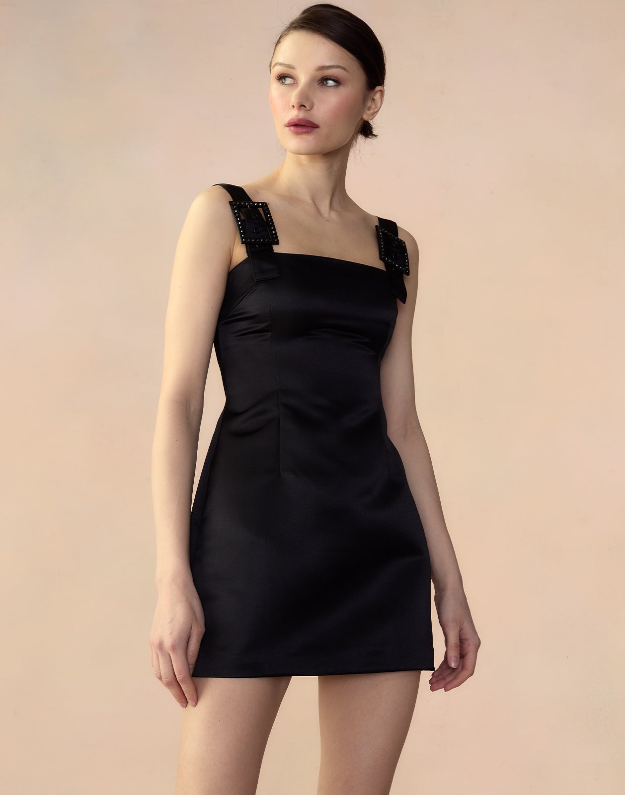 Gigi Satin Dress - 3