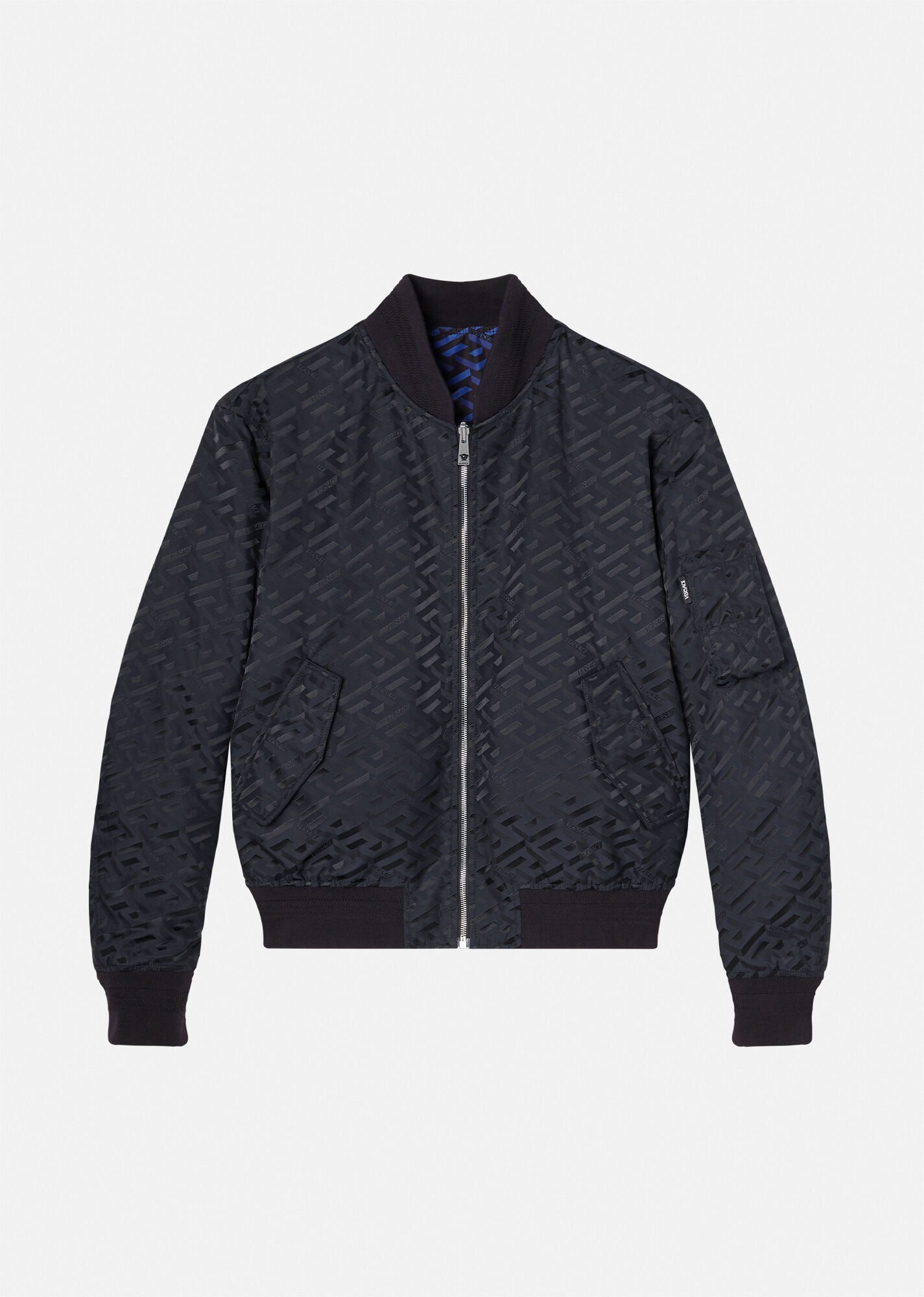 La Greca Print Bomber Jacket - 1