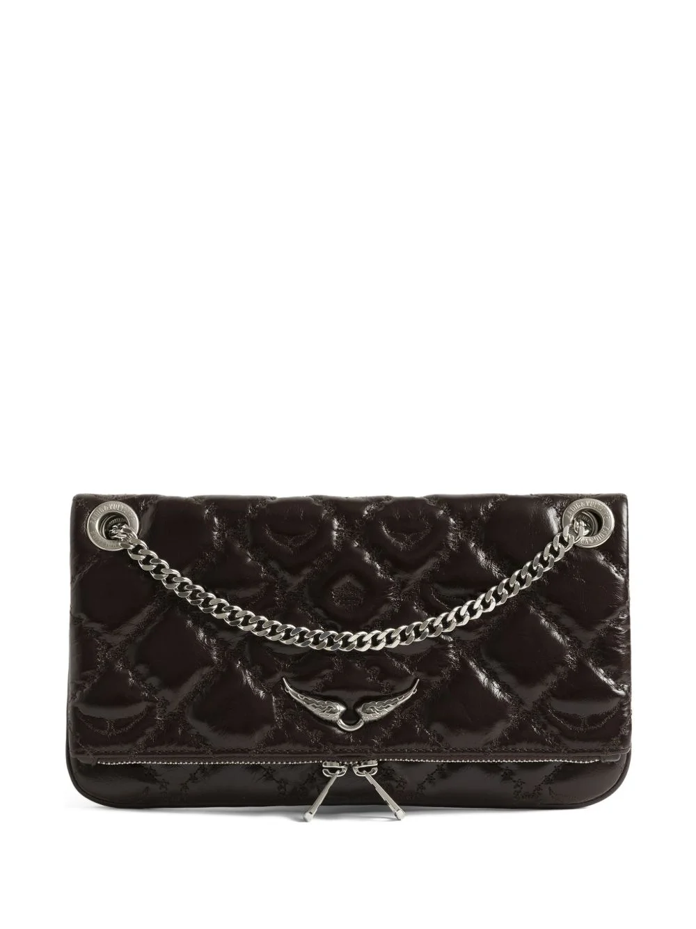 Rock II Vintage quilted-effect satchel bag - 1