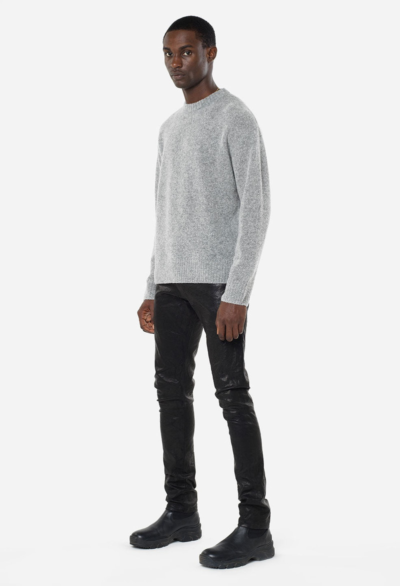 WOOL POWDER KNIT CREW 4