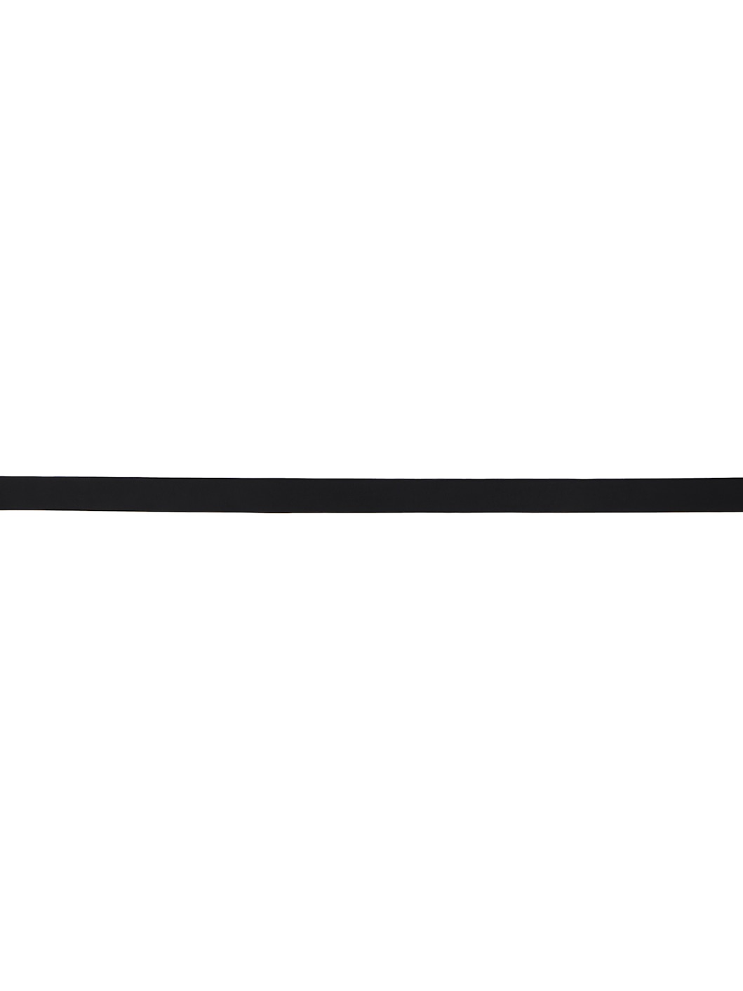 Black Leather Baby Audrey Belt - 2