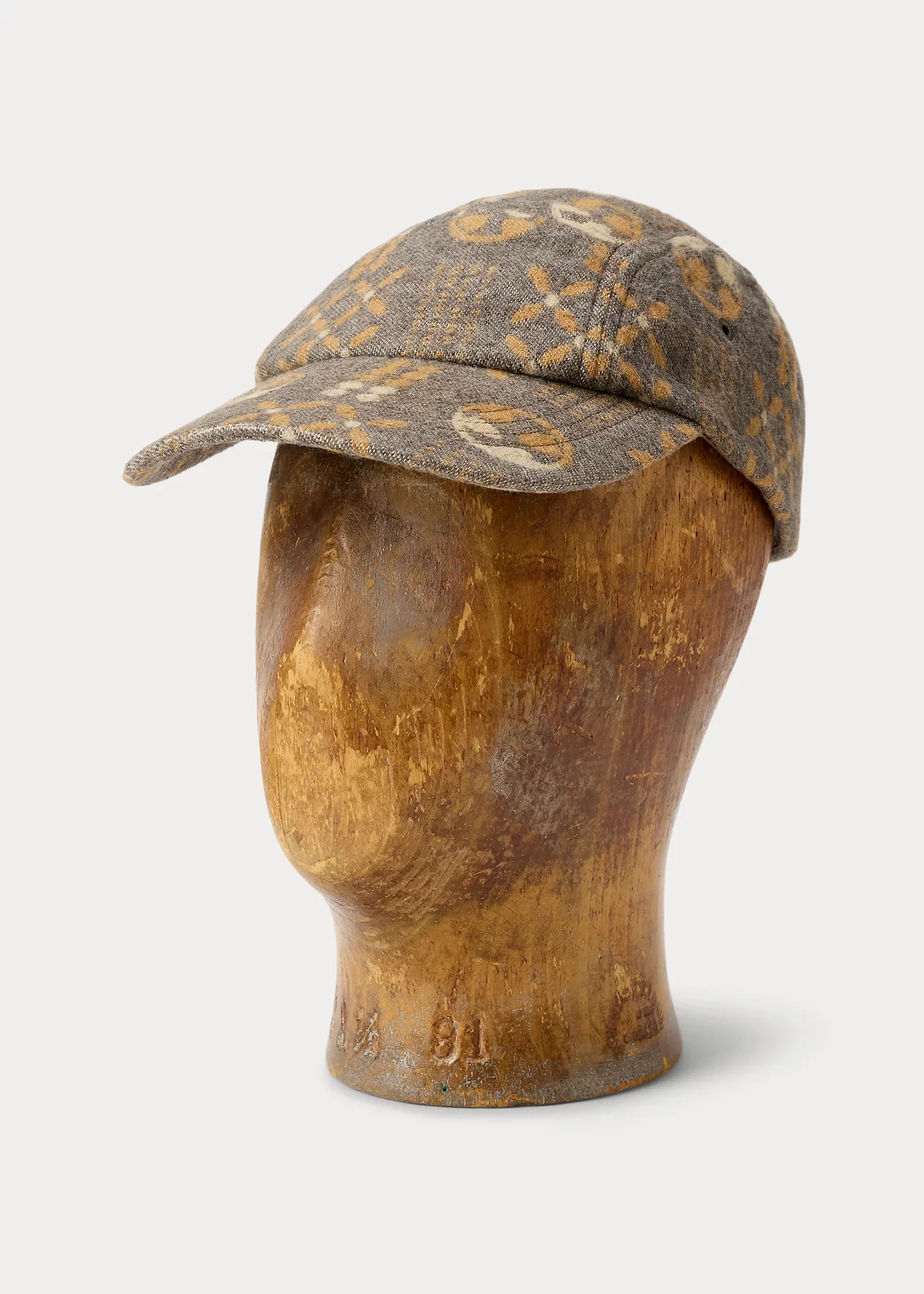 Patterned Jacquard Cap - 1