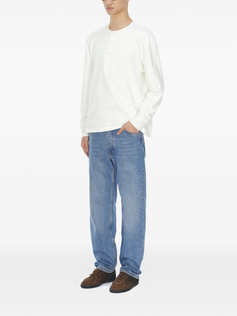Studio Nicholson Long-sleeve Henley T-shirt 5