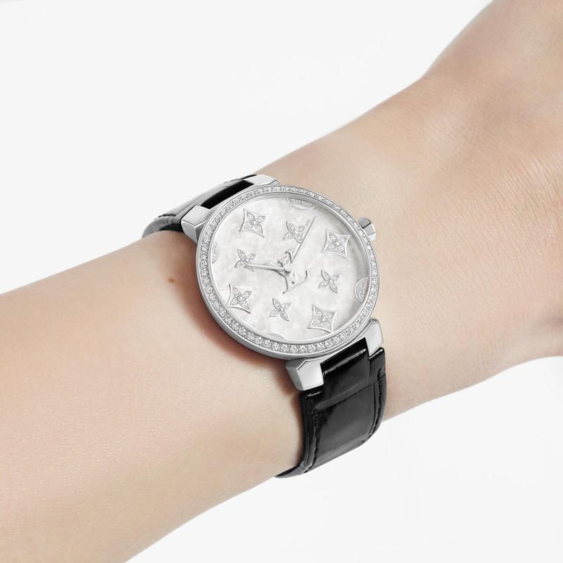 Tambour Slim Monogram Dentelle 33 4