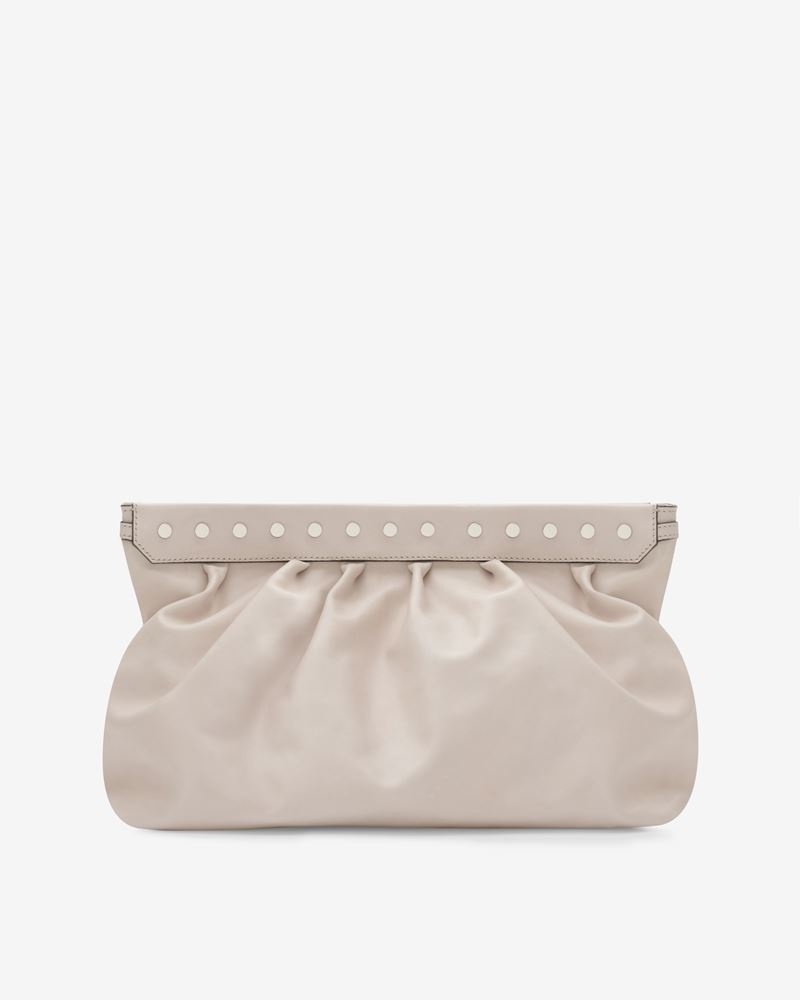 LUZ LEATHER CLUTCH BAG - 1
