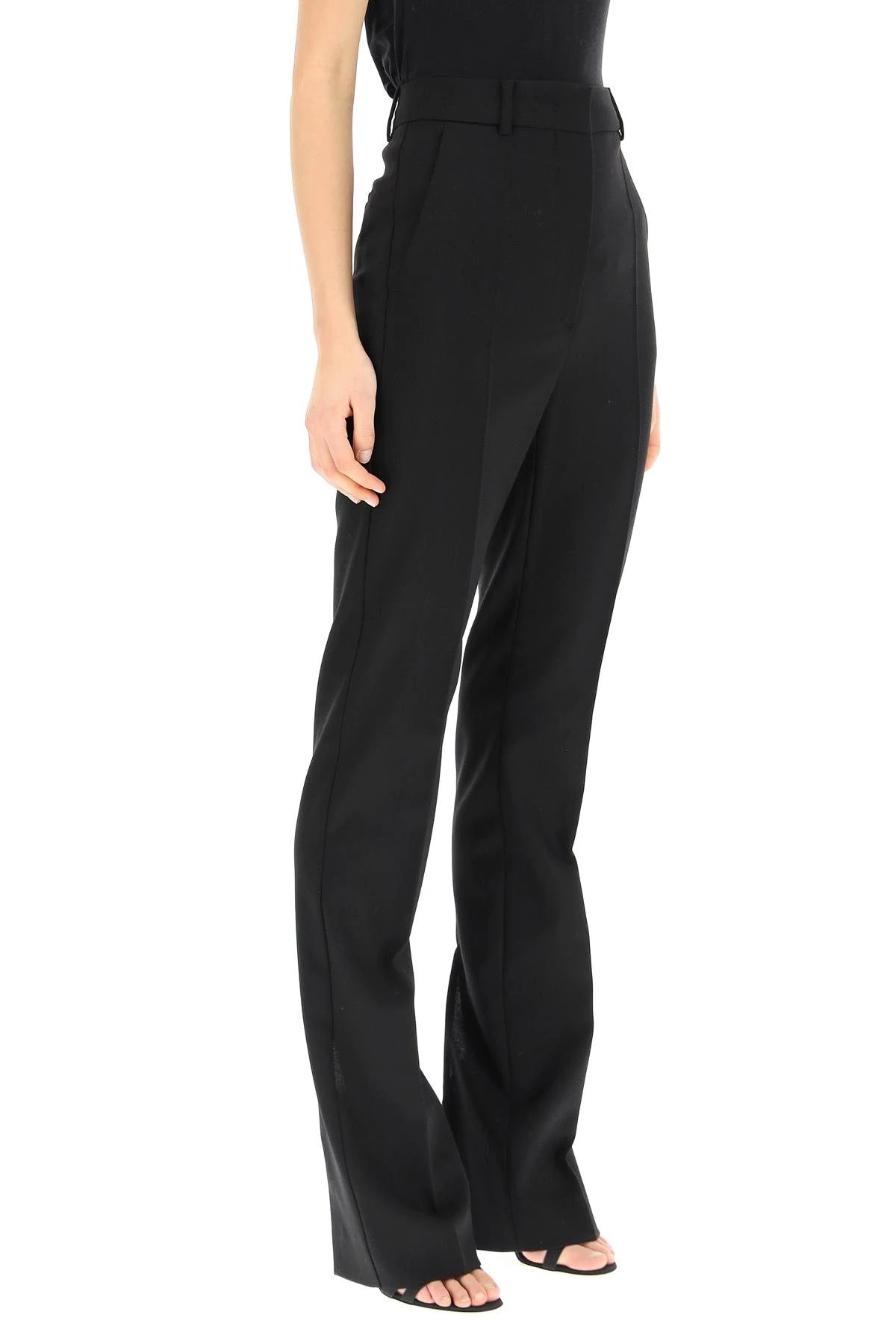 WOOL TROUSERS WITH ZIP - 3