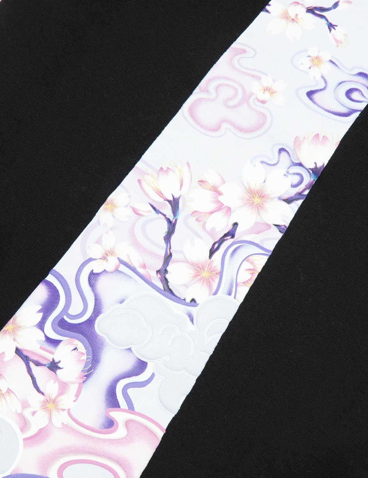 CRANES AND FLORAL PRINT DAICOCK REGULAR FIT SWEATPANTS - 11